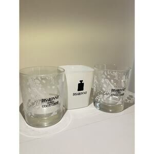 Lot of 3 Disaronno “Wears Roberto Cavalli” - Collectible Designer Glass, Lmtd Ed